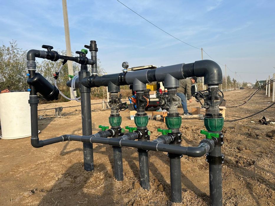 Качественная установка и монтаж капельного орошения.