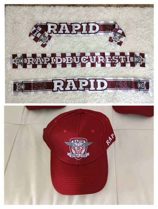 Șapcă Rapid + Esarfa Rapid SET