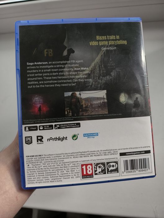 Alan Wake 2 для PS5