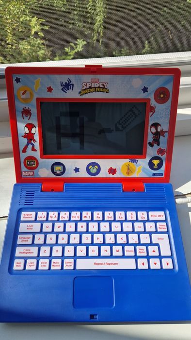 Laptop educational Lexibook, Spidey, 170 de activitati