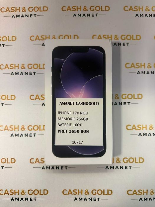 iPhone 17e 256GB Neverlocked NOU NEACTIVAT