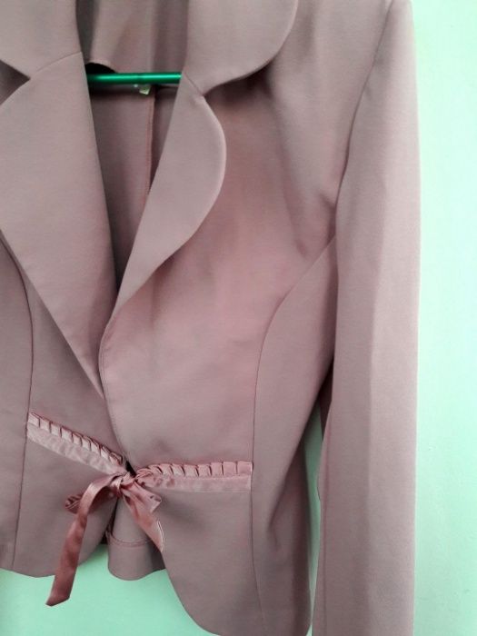 Sacou ocazie/ elegant roz pudrat