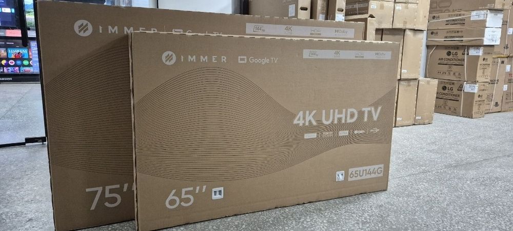 Телевизор Immer 50/55/65" Smart TV 4K доставка бесплатно