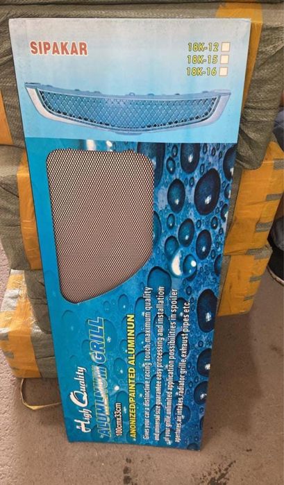 Сетка на бампер металлическая