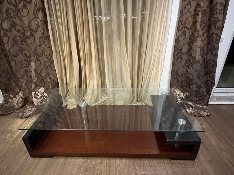 Стъклена маса 180 см х 90 см