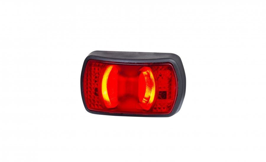 1бр. ЛЕД LED габарити светлини с 4 SMD диода 12-24V 3 цвята , Полша