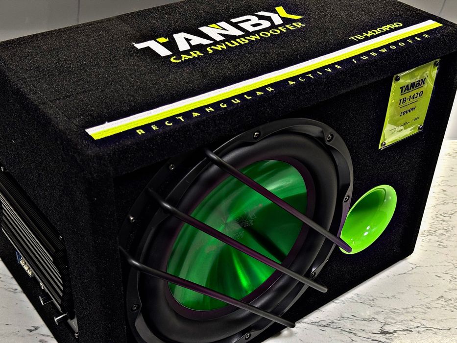 Активный сабвуфер Tanbx TB-1420PRO 2000w(сабуфер,sambufer,jbl,machete)