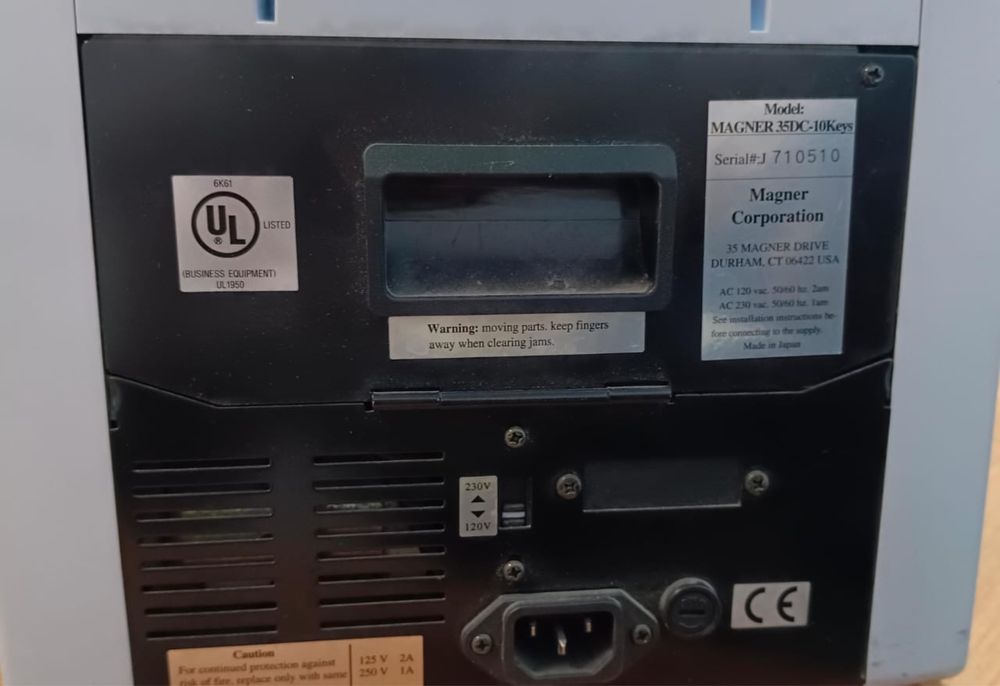 Счетчик банкнот MAGNER 35