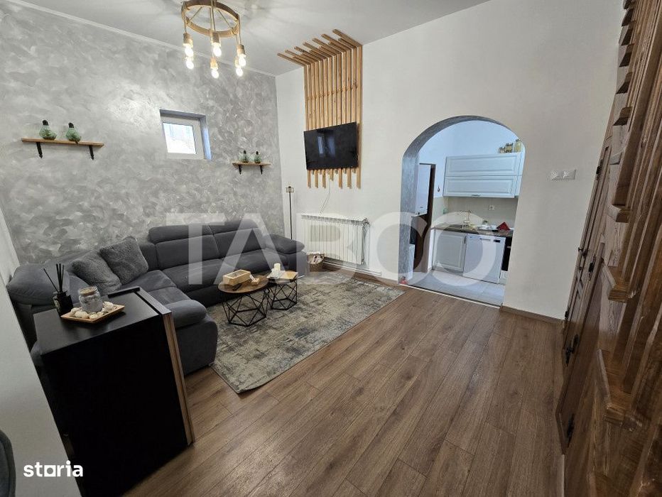 Apartament functional in regim hotelier 4 camere terasa parcare Sibiu — fotografia 3