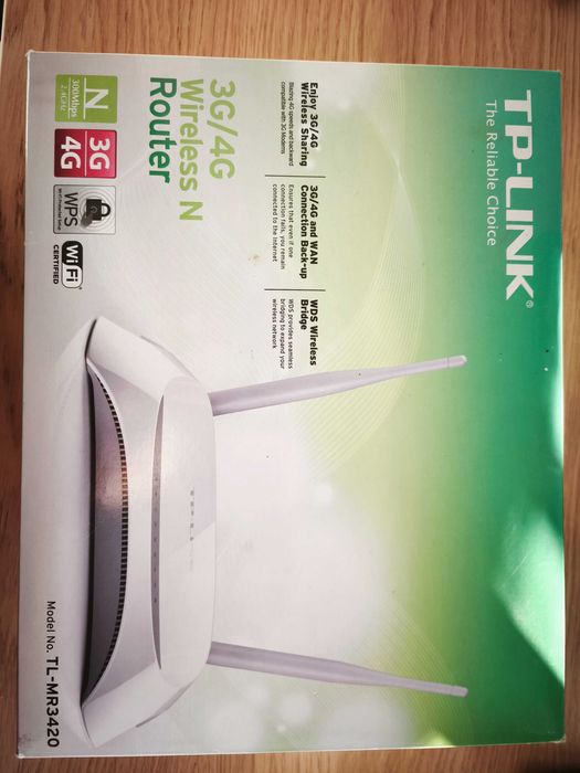 Router TP-Link TL-MR3420 – 3G/4G Wireless N (300 Mbps)