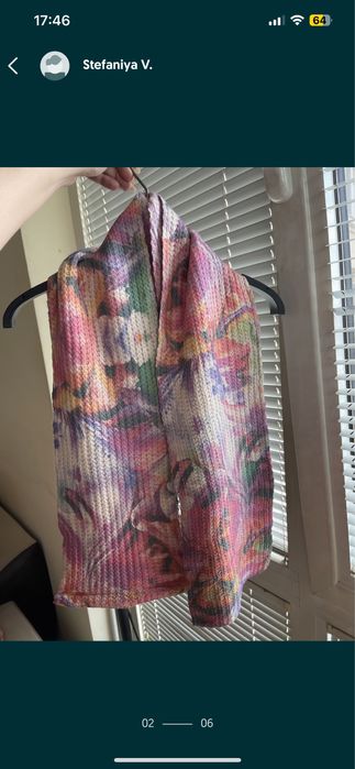 Комплект блуза + шал