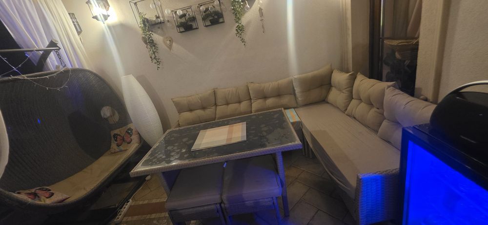 Mobilier terasa ratan
