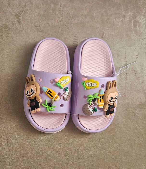Papuci lila, marime 26-27