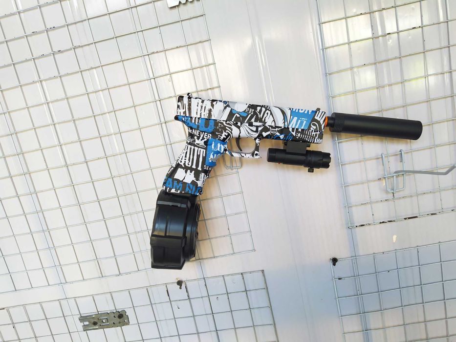 Пистолет  Glock игрушка на арбизовых патронах