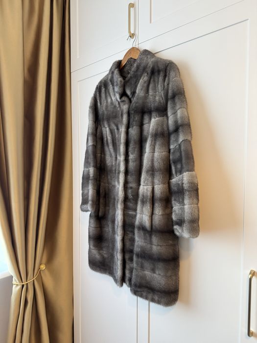 Норковая шуба S размер