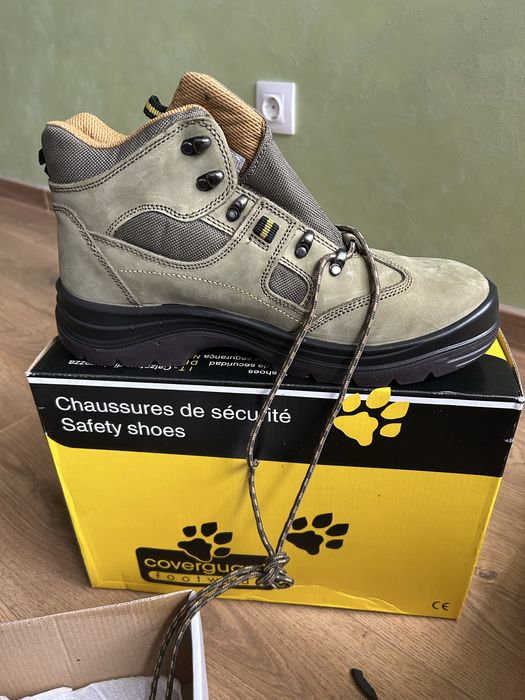 Мъжки обувки с метално бомбе Coverguard - нови