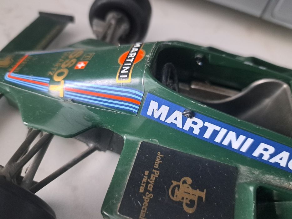 Machetq LOTUS F1 1/14 1979 Mario Andretti Burago