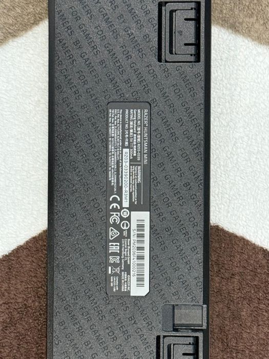 Tastatură razer huntsman mini switch-uri red