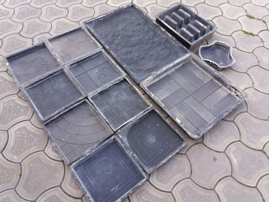 Продам формы тротуарной плитки и брусчатки