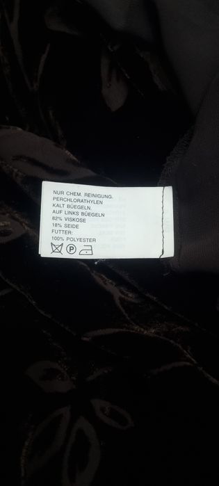 82% Viscoză, 18% Matase