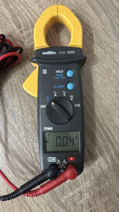 METRIX MX 355 професионални амперклещи