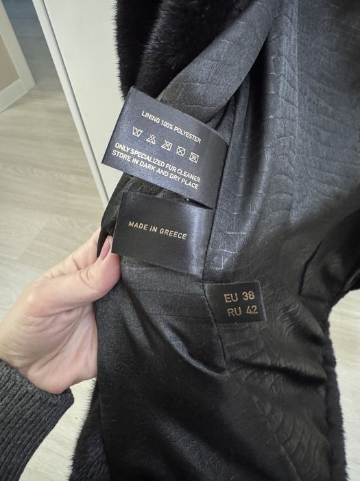 Шуба черная Автоледи