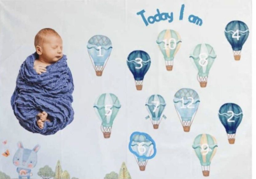 Одеяло за снимки на бебе