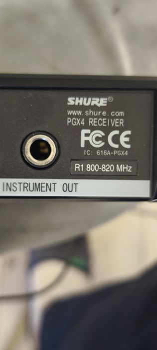 Приемник Shure PGX4 – Професионално качество