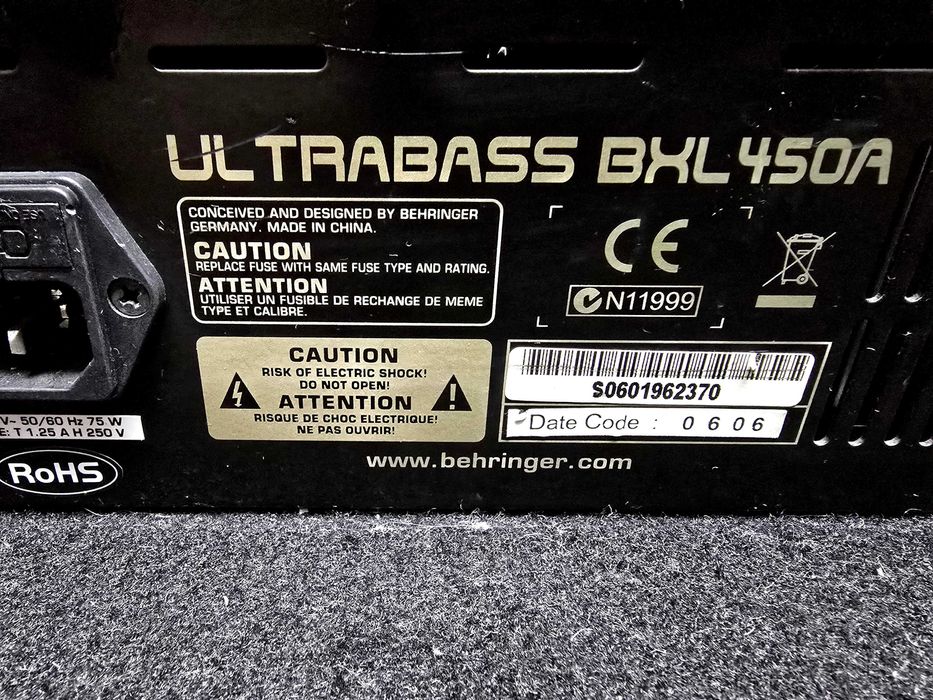 Combo chitara behringer  ultrabass bxl 450a