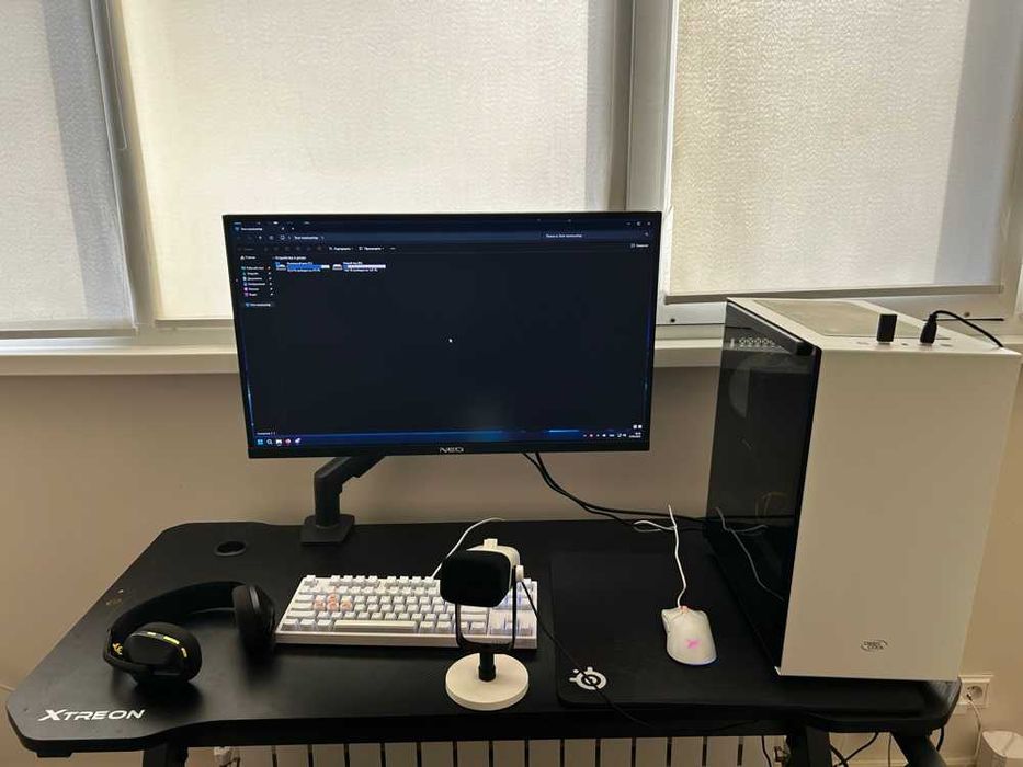 Игровой ПК i5-12400F и GTX 1080 Ti полный сетап