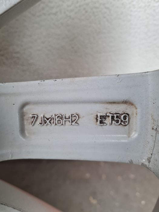 Оригинални джанти за ФОЛКСВАГЕН VW AUDI SEAT SKODA R16 5x112 ET59 7J