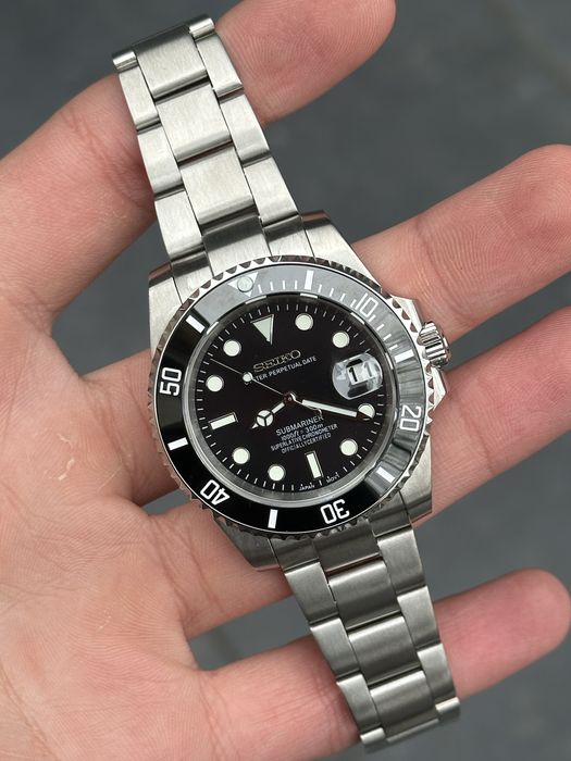 Ceas Seiko Submariner Black Mod