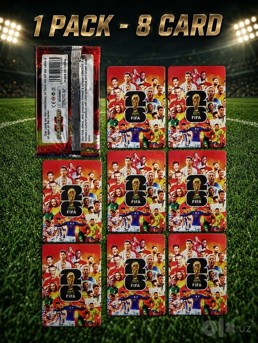 FIFA World Cup 2026. Коллекционные Карточки StarCard.