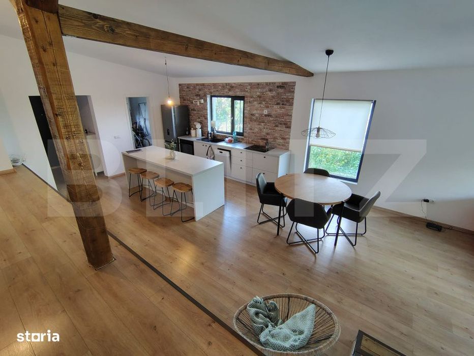 Casa individuala 4 camere, 107 mp, 500 mp teren, zona Dezmir