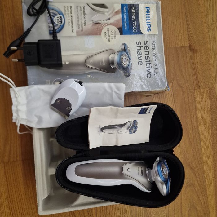 Aparat de ras Philips S7510/41, Lame duble Super Lift Seria 7