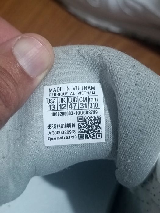 Кроссовки Reebok