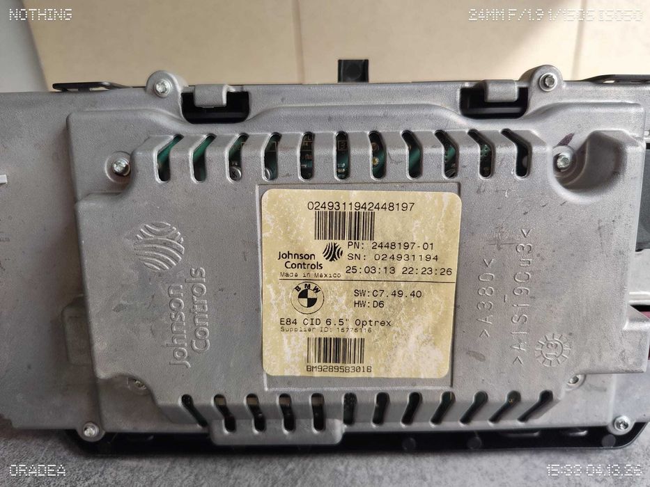 Navigatie BMW E84 + Display 6.5 Inch