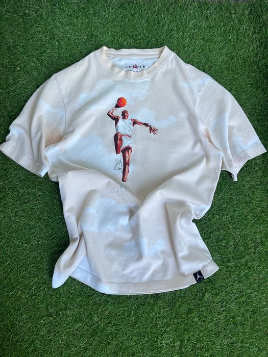 Мъжка овърсаиз блузка : Jordan Statement 85 Printed Crew Tee XS