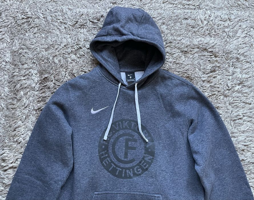 Hanorac/hoodie original Nike M gri/grey