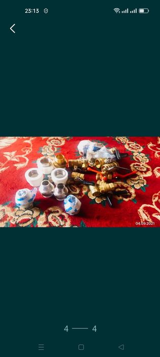 Продам бронзовый шаровый вентеля