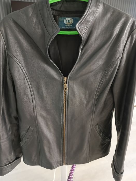 Кожаная куртка женская