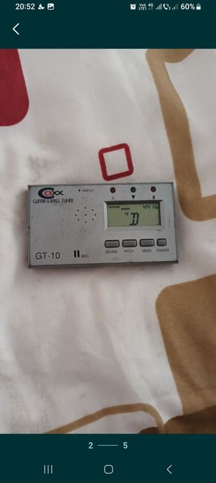 Tuner & Metronom pentru instrumente muzicale