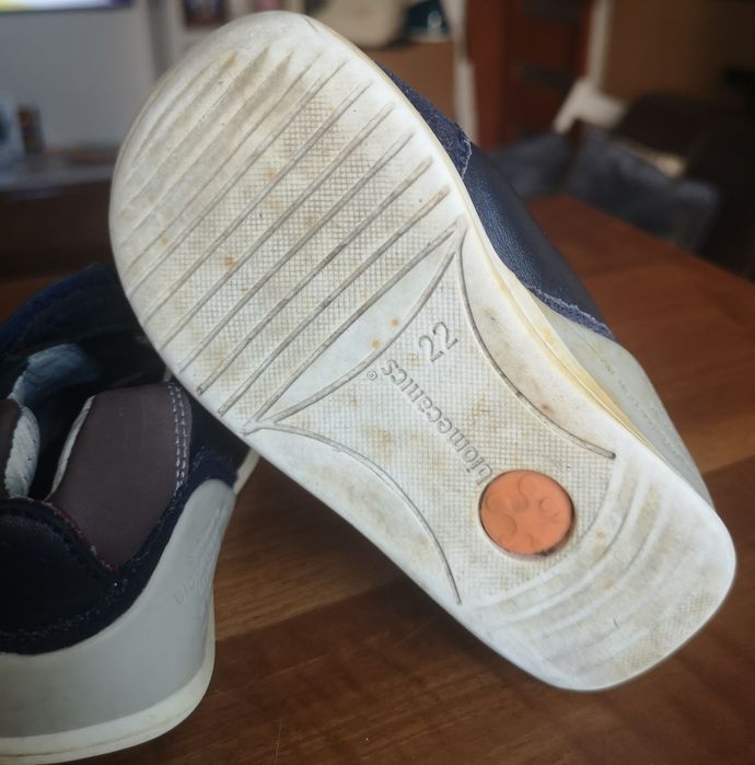 Pantofi copii piele Biomecanics