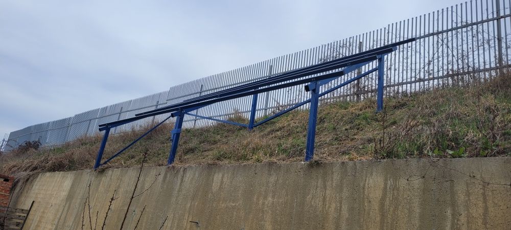 Structura panouri fotovoltaice, solare