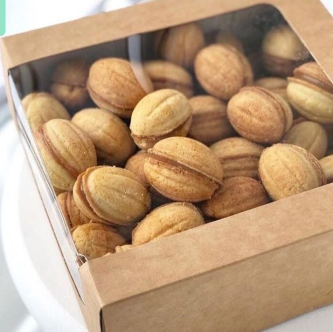 Орешки со сгущенкой домашние