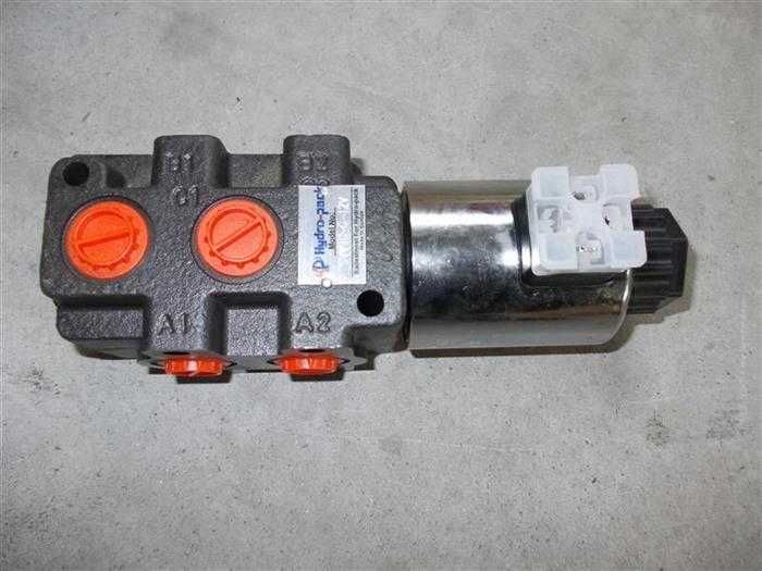Deviator de flux hidraulic 3/8" 12 Vdc