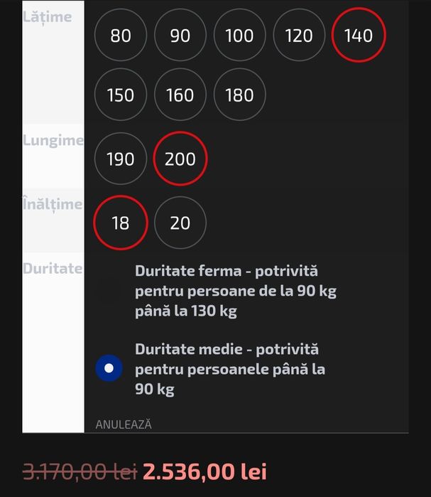 Vând saltea latex lux stare bună 140x200