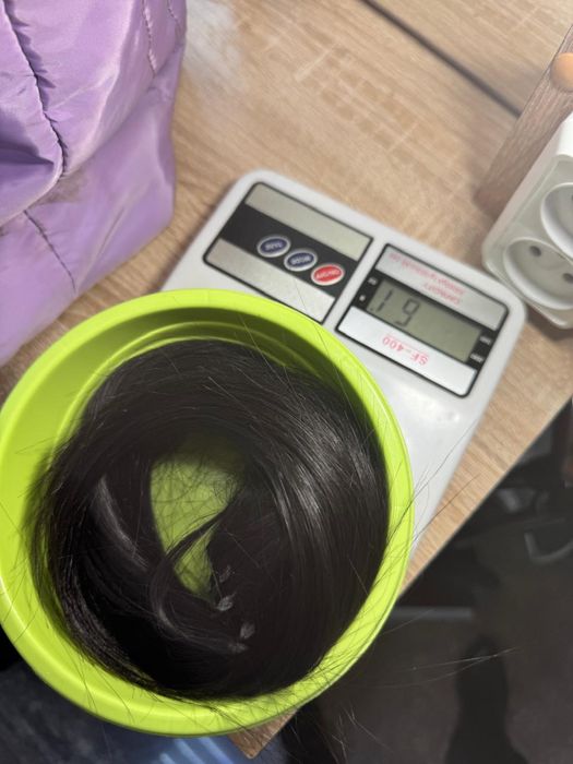 Натуральные волосы 60 см 61 гр