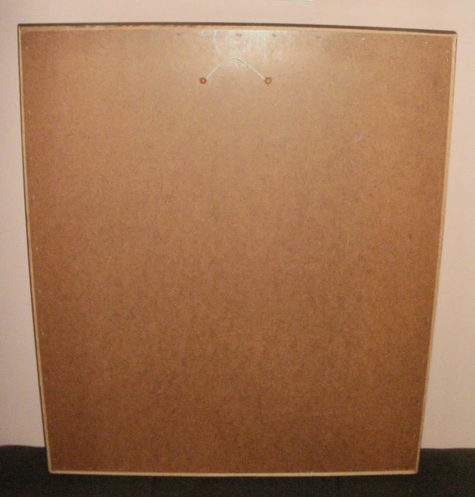 „Изглед към Брюж/ Мостът" в рамка, Белгия, Подпис: Jules Verstraeten