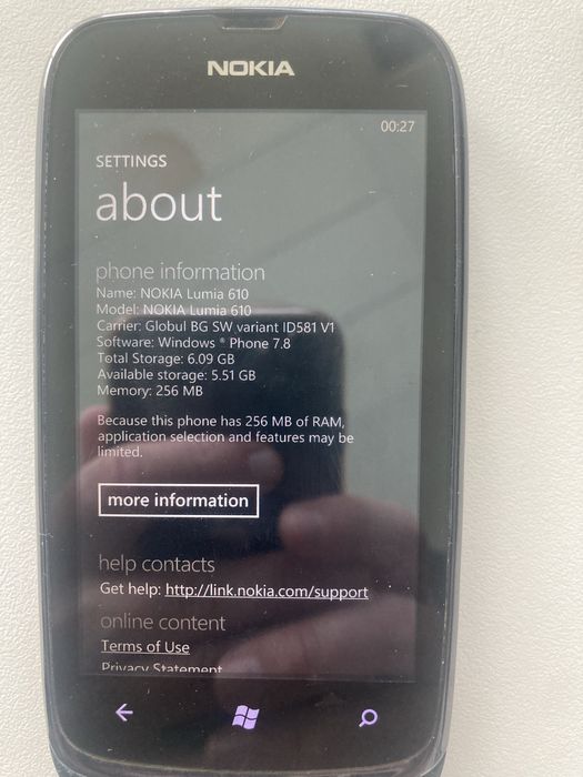 Nokia Lumia 610, отличен